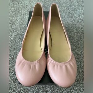J.Crew Cece Leather Vintage Blush (Pink) Ballet Flats 7.5